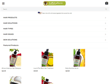 Tablet Screenshot of justnaturalblackhair.com